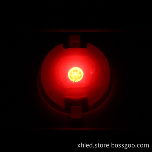 SMD 5050 DC12V 0.3W 20mm Single Color RED Outdoor Waterproof IP67 Led Pixel Light